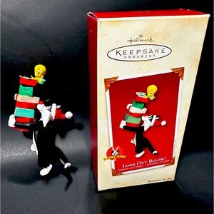 Hallmark Looney Tunes, Look Out Below!  Sylvester and Tweety.